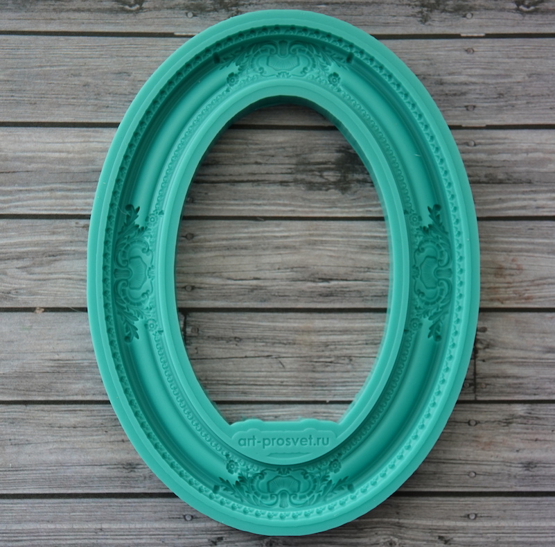 Молд "Овальная рамка" (L)