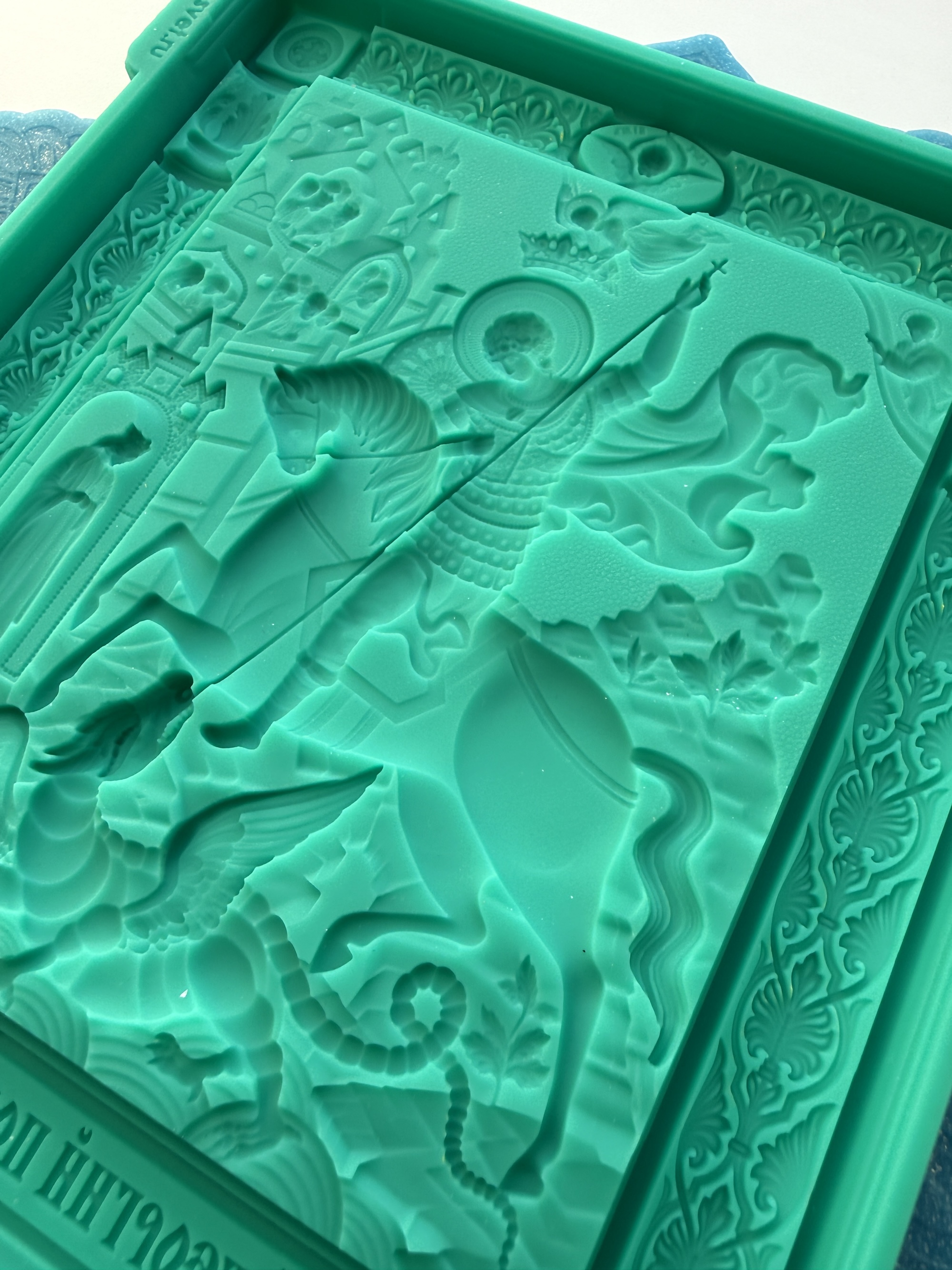 Молд "Икона Георгий Победоносец" (XL)