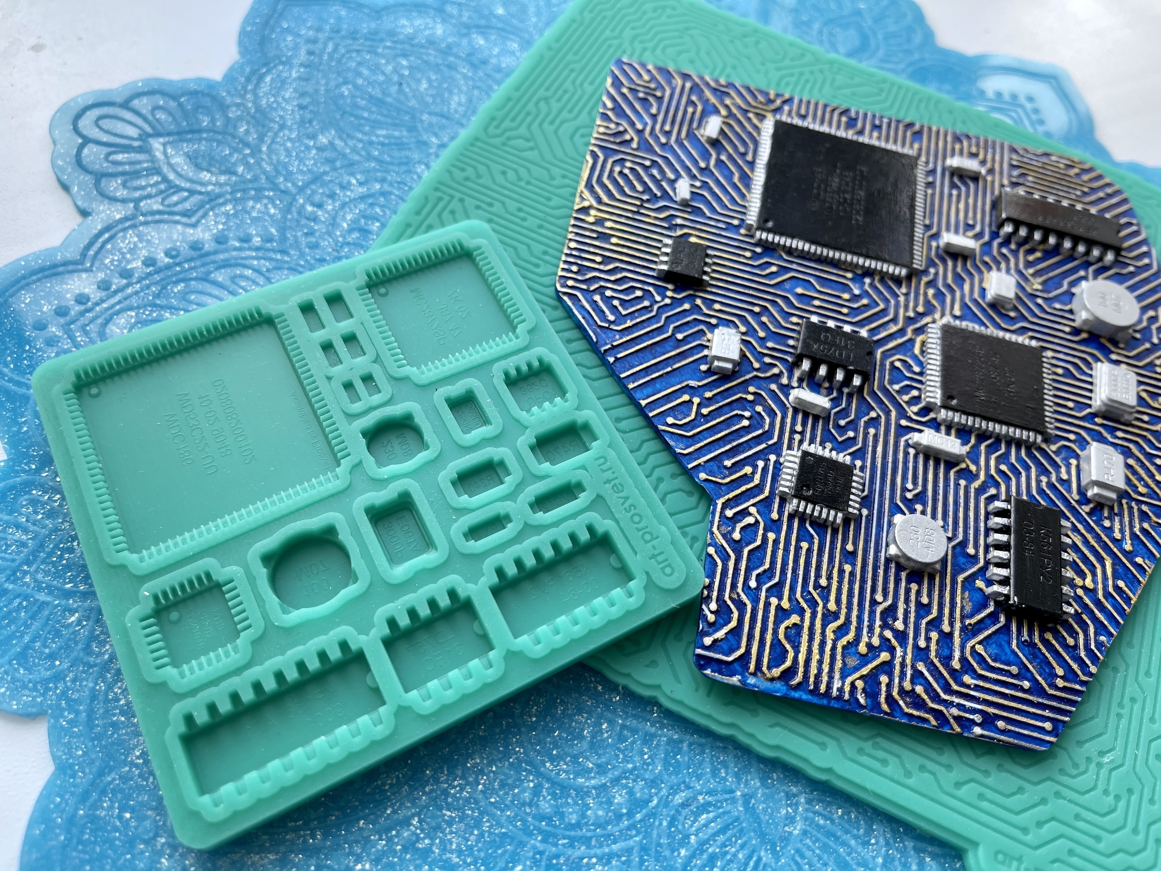 Молд "Радиотехнические элементы (электроника)" (XS)