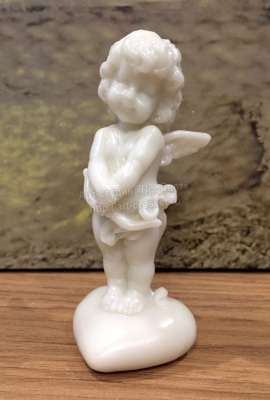 Статуэтка "Ангел на сердце 1", искусственный мрамор