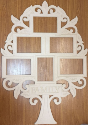 Заготовка для панно "Фамильное древо"