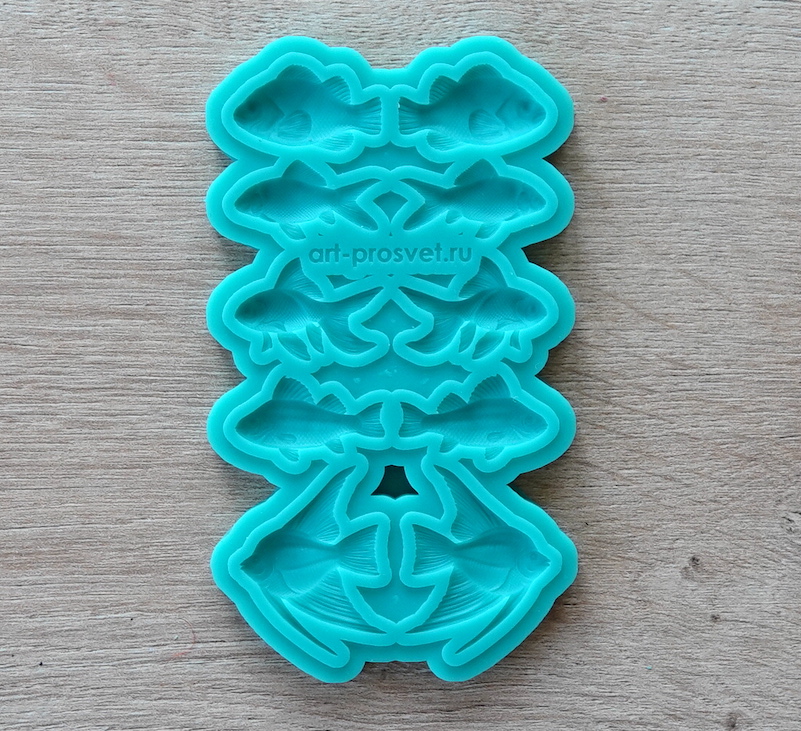 Молд набор "Рыбы" (XS)