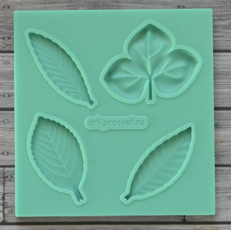 Молд "Набор листьев 6"
