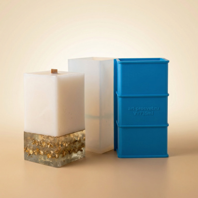 3D-молд "Параллелепипед 150х70х70мм с опалубкой" (XL)