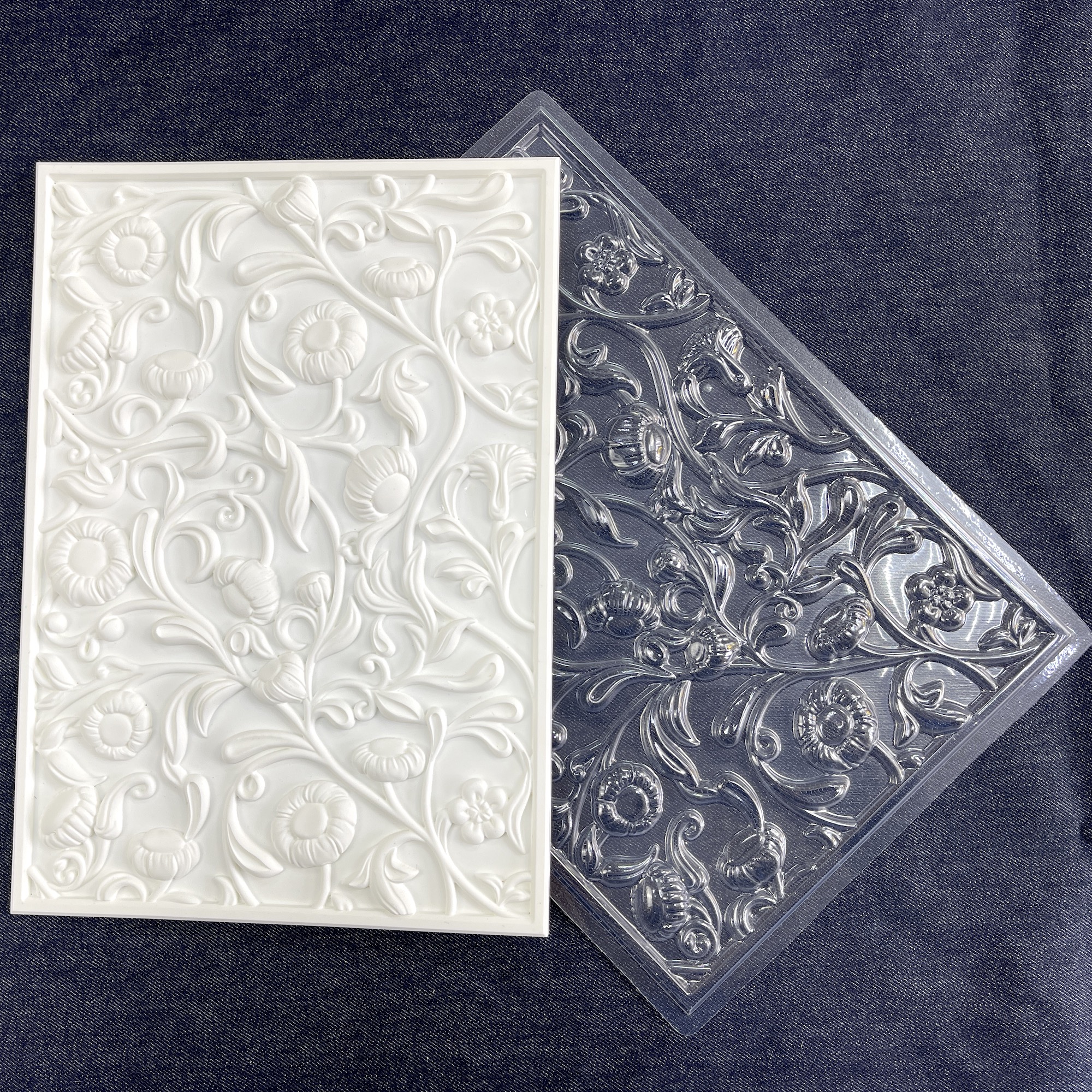 Пластиковая форма "Панно Цветы 1"