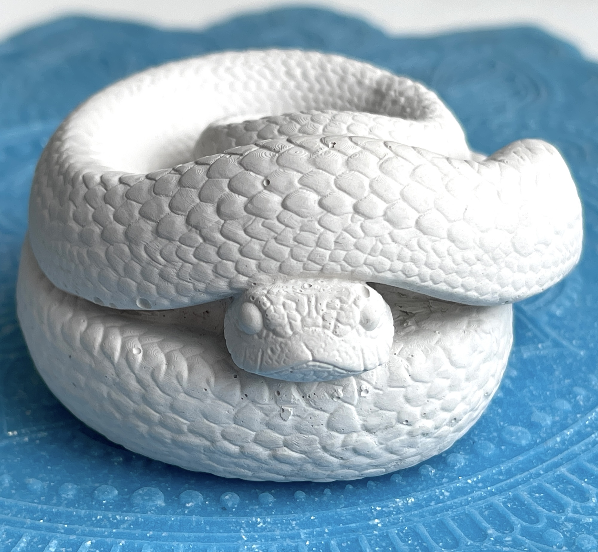 3D-молд "Змея в клубке" (L)