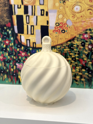 3D-молд контейнер для свечи, шкатулка "Ёлочный шар 2.0" (L)