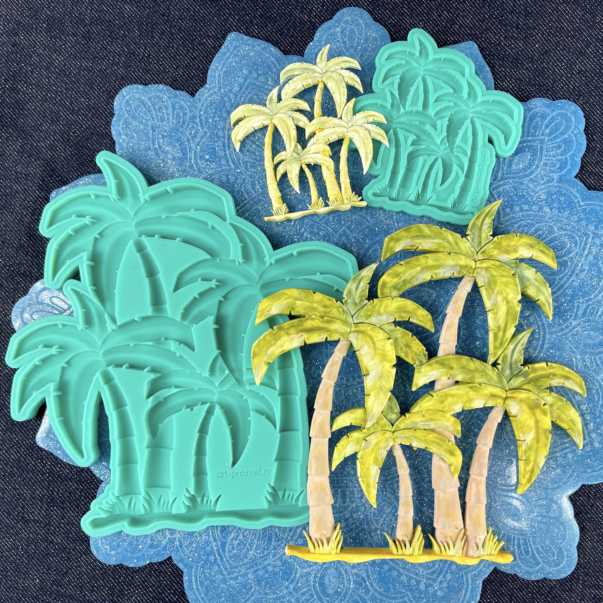 Молд "Пальма 4" (XL)