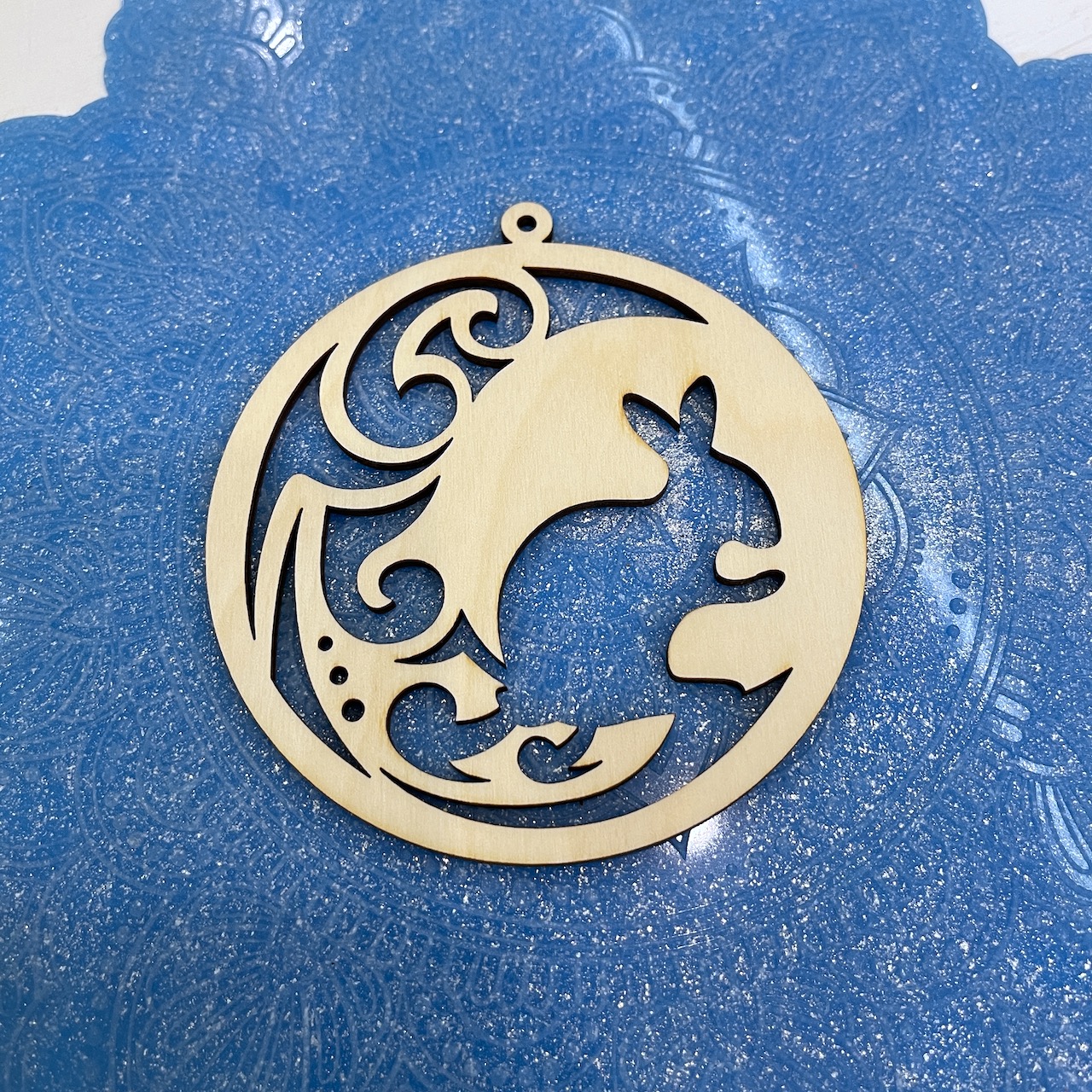 Ёлочная игрушка "Лунный заяц"