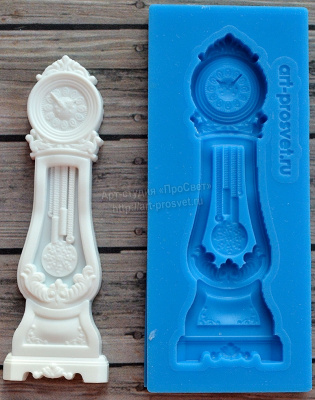 Молд "Часы напольные" 2