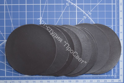 Магнитный винил с клеевым слоем, круги диаметром 70мм, толщина 0.4мм, 10 шт.