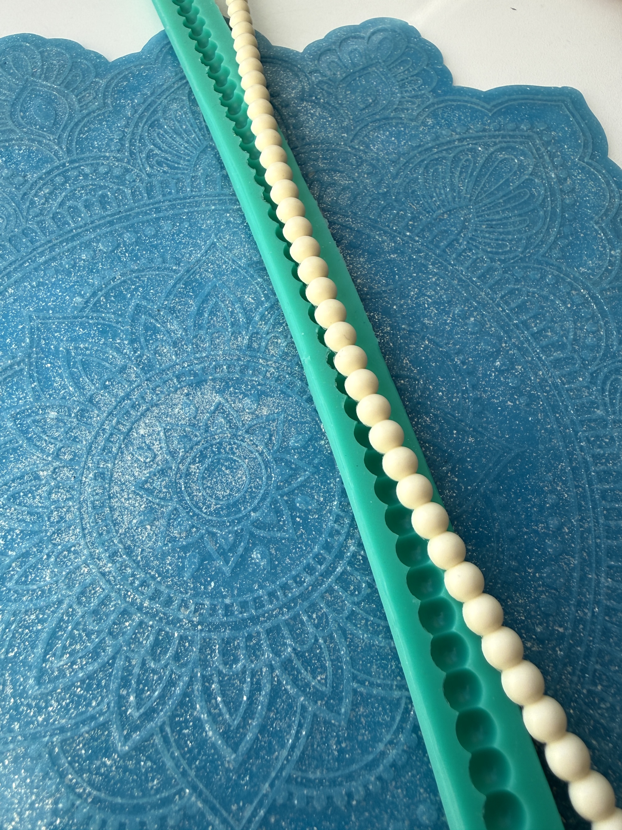 Молд бордюр "Жемчужины" (XXL)