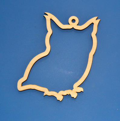 Деревянная заготовка "Ёлочная игрушка"