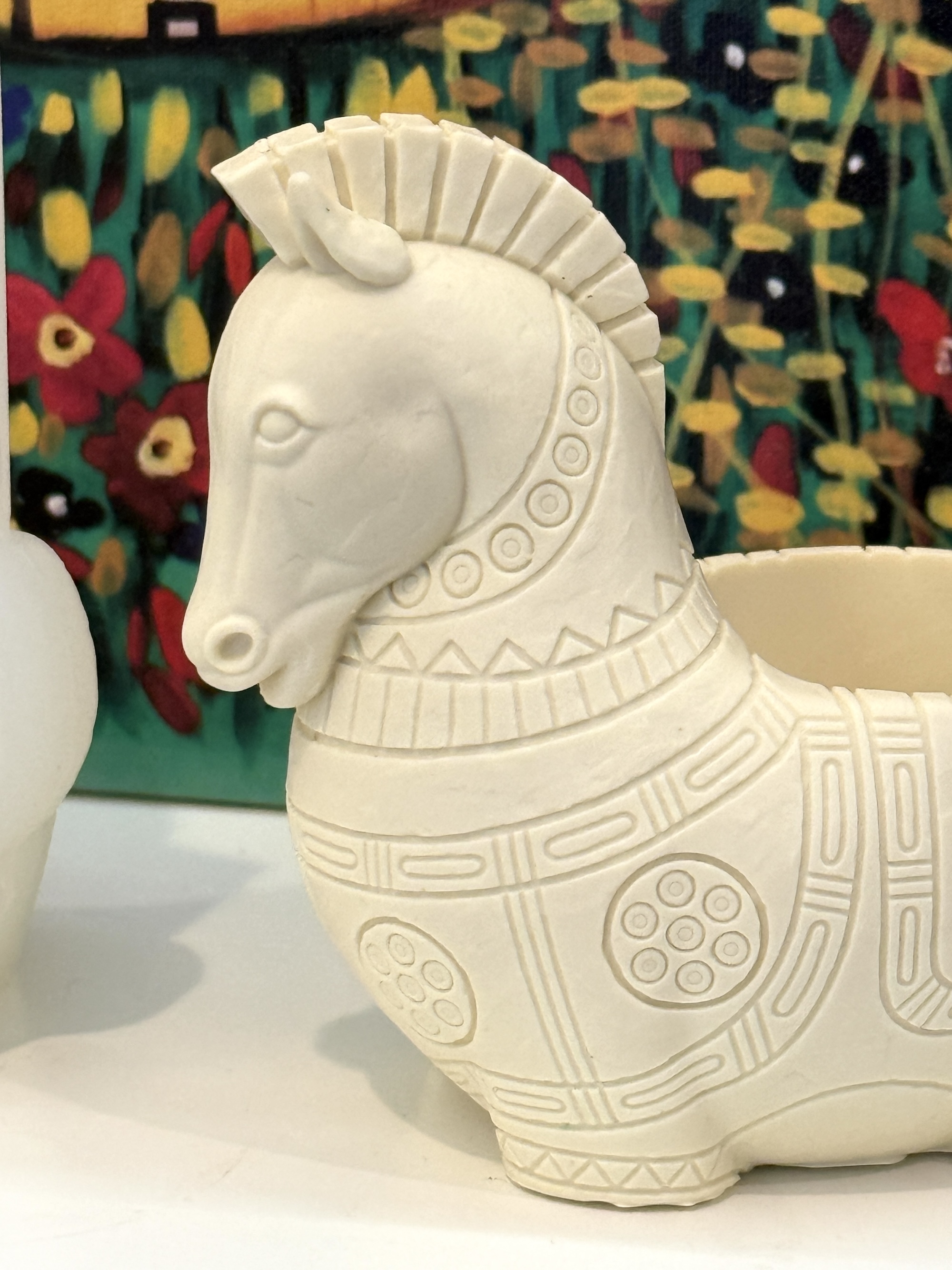 3D-молд "Кашпо-чарка Лошадка 2" (L)