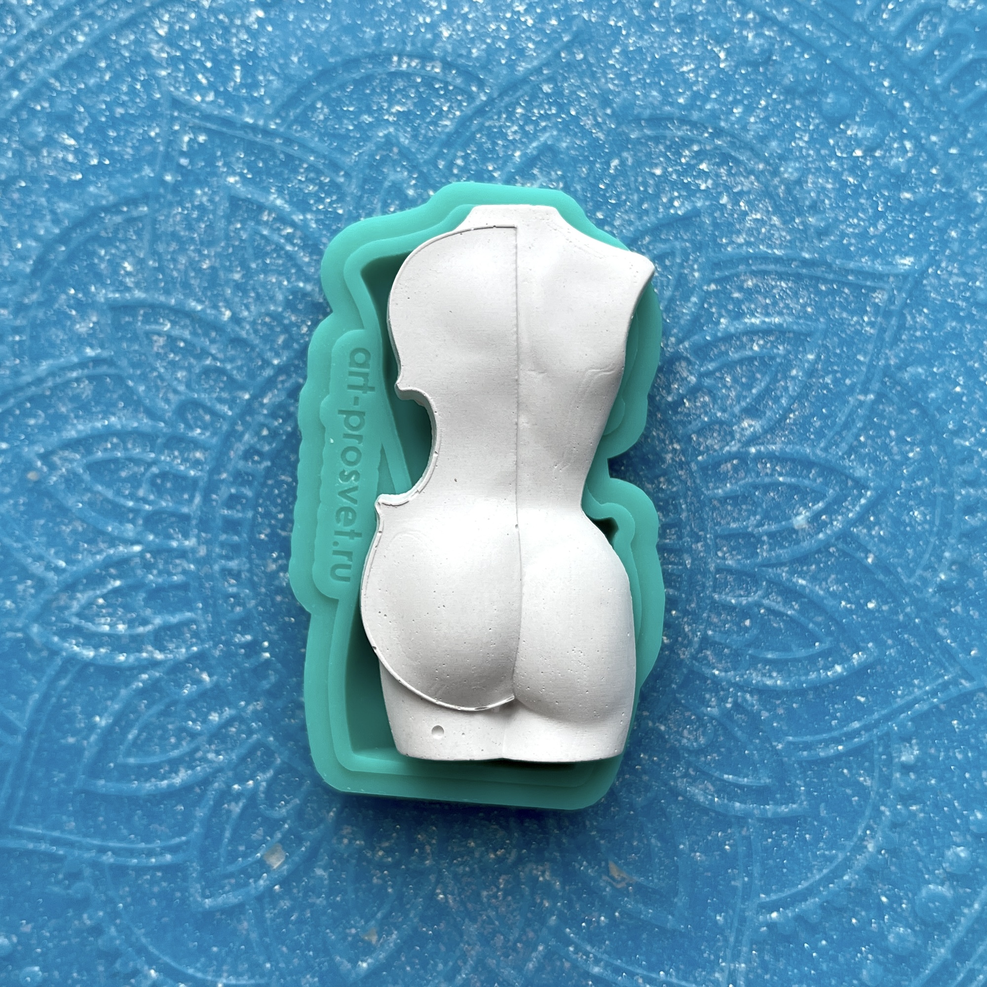 Молд "Женщина скрипка 2" (S)