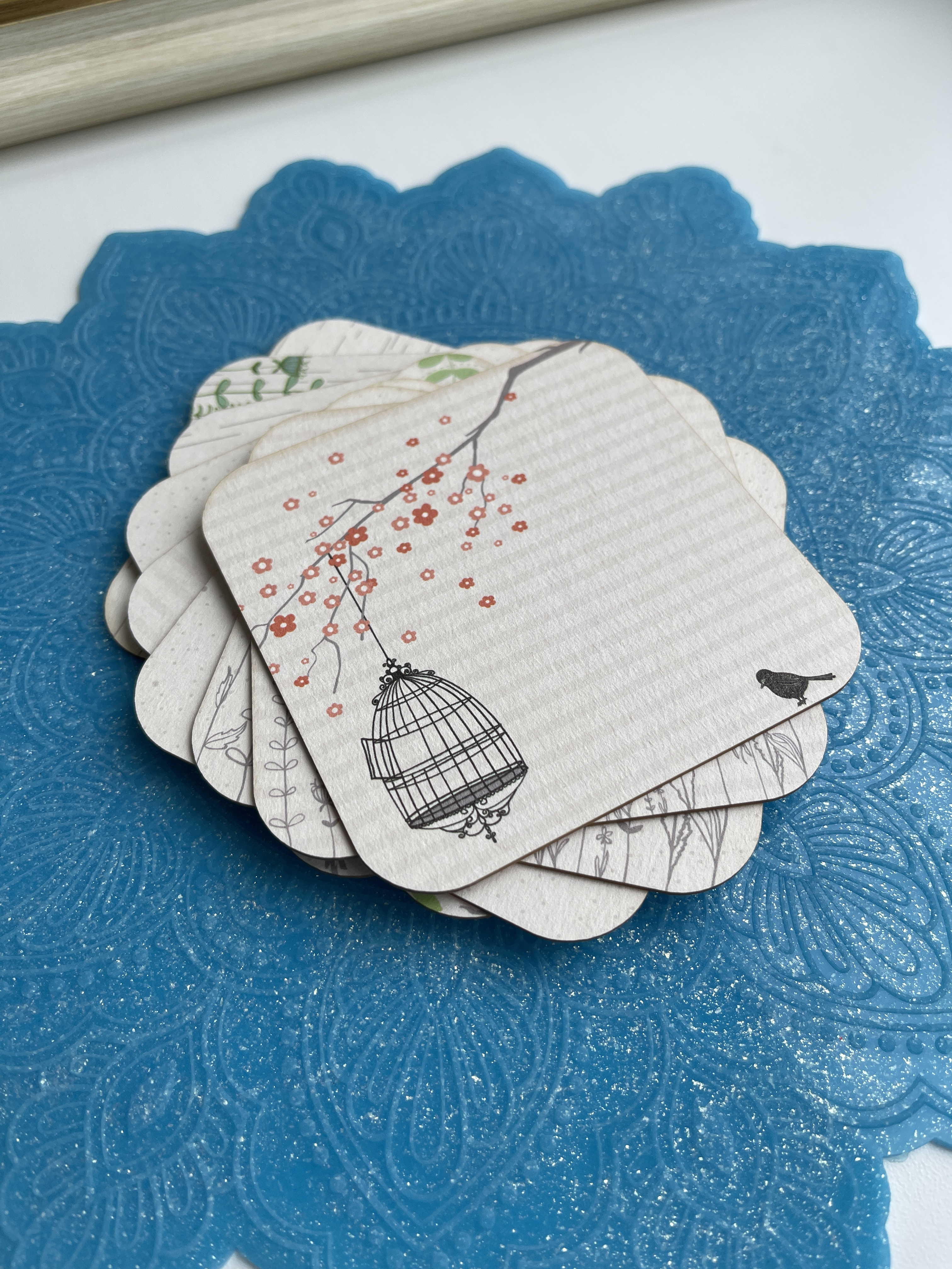 Набор бирдекелей "Приятного чаепития!"