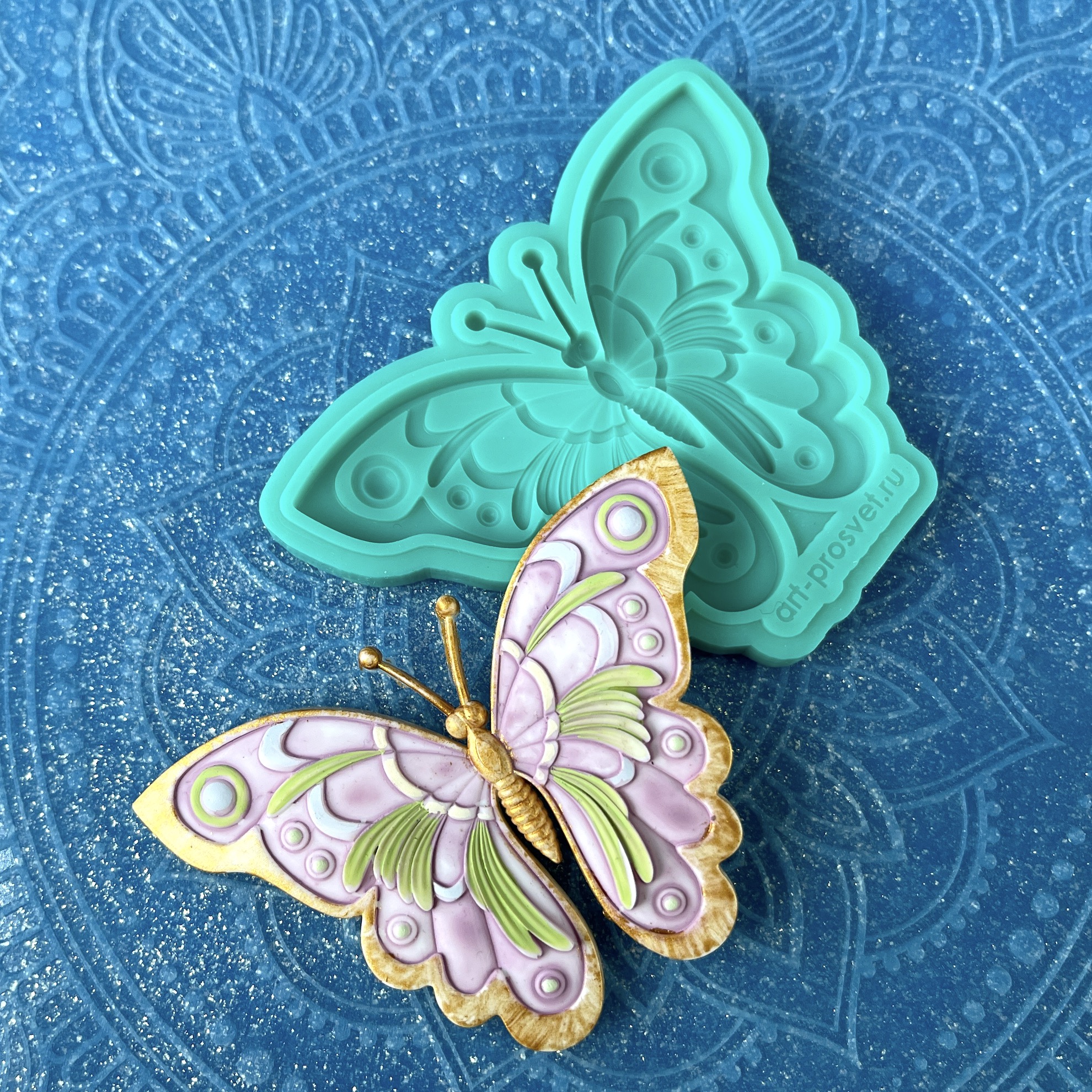 Молд "Этническая бабочка 4" (M)