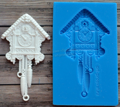 Молд "Часы с кукушкой"