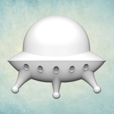 Молд "НЛО 4" (S)