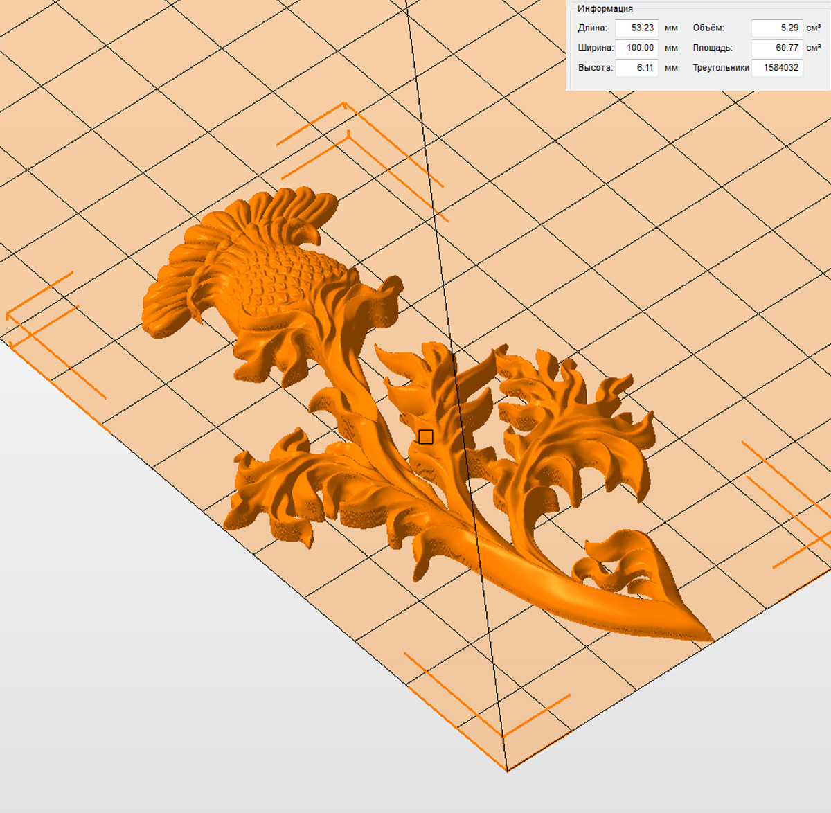 Молд "Чертополох" (L)