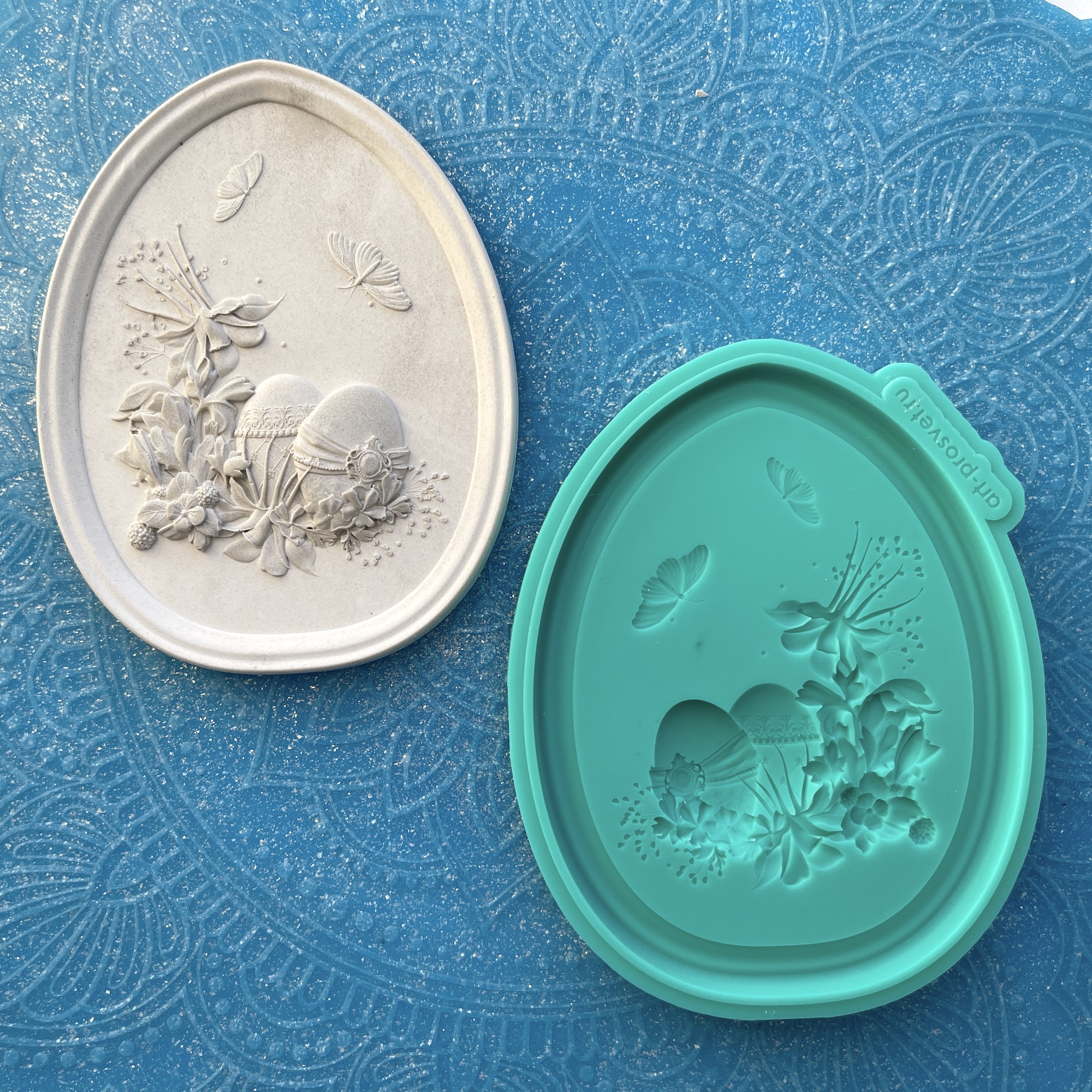 Молд  панно "Пасхальная композиция" (L)