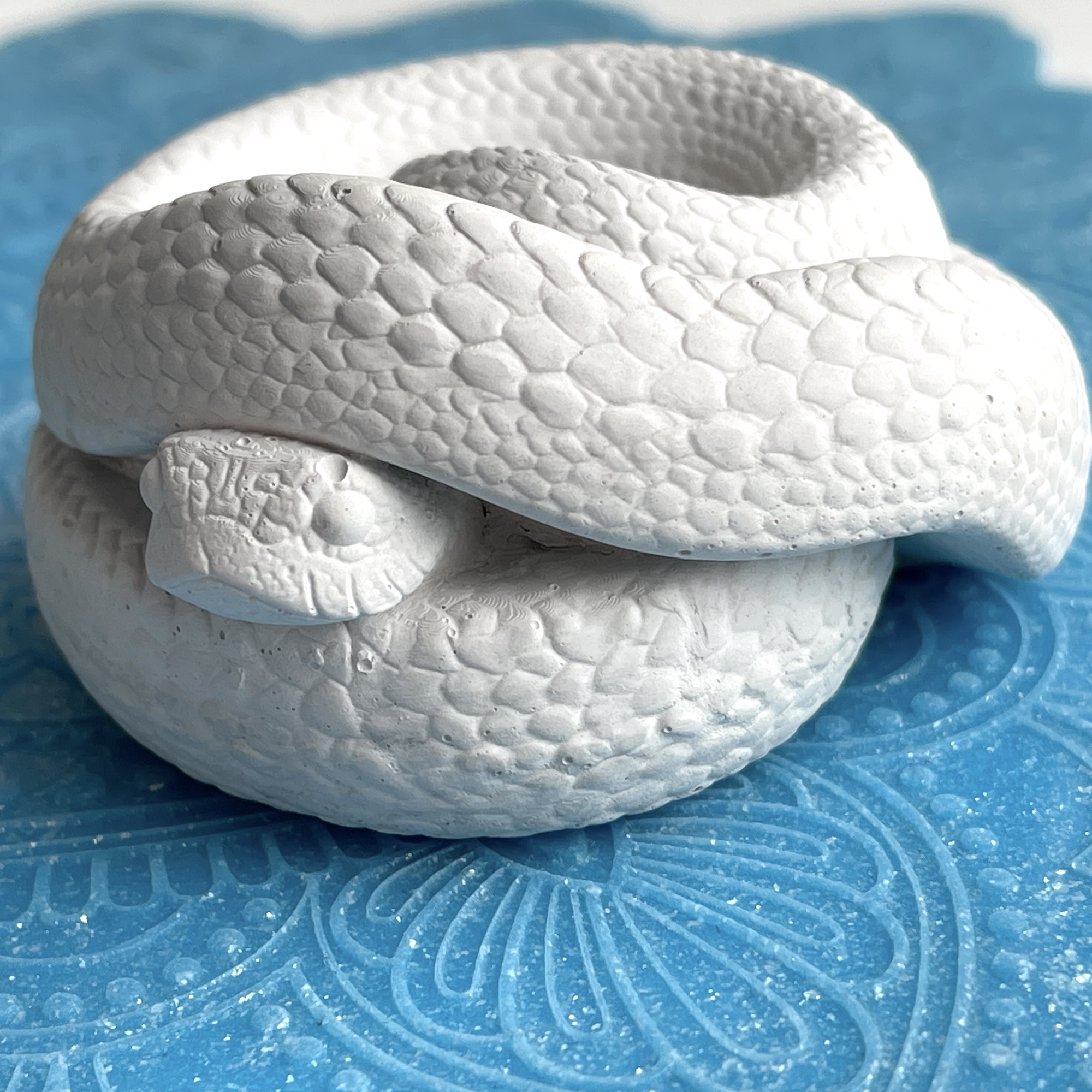 3D-молд "Змея в клубке" (L)