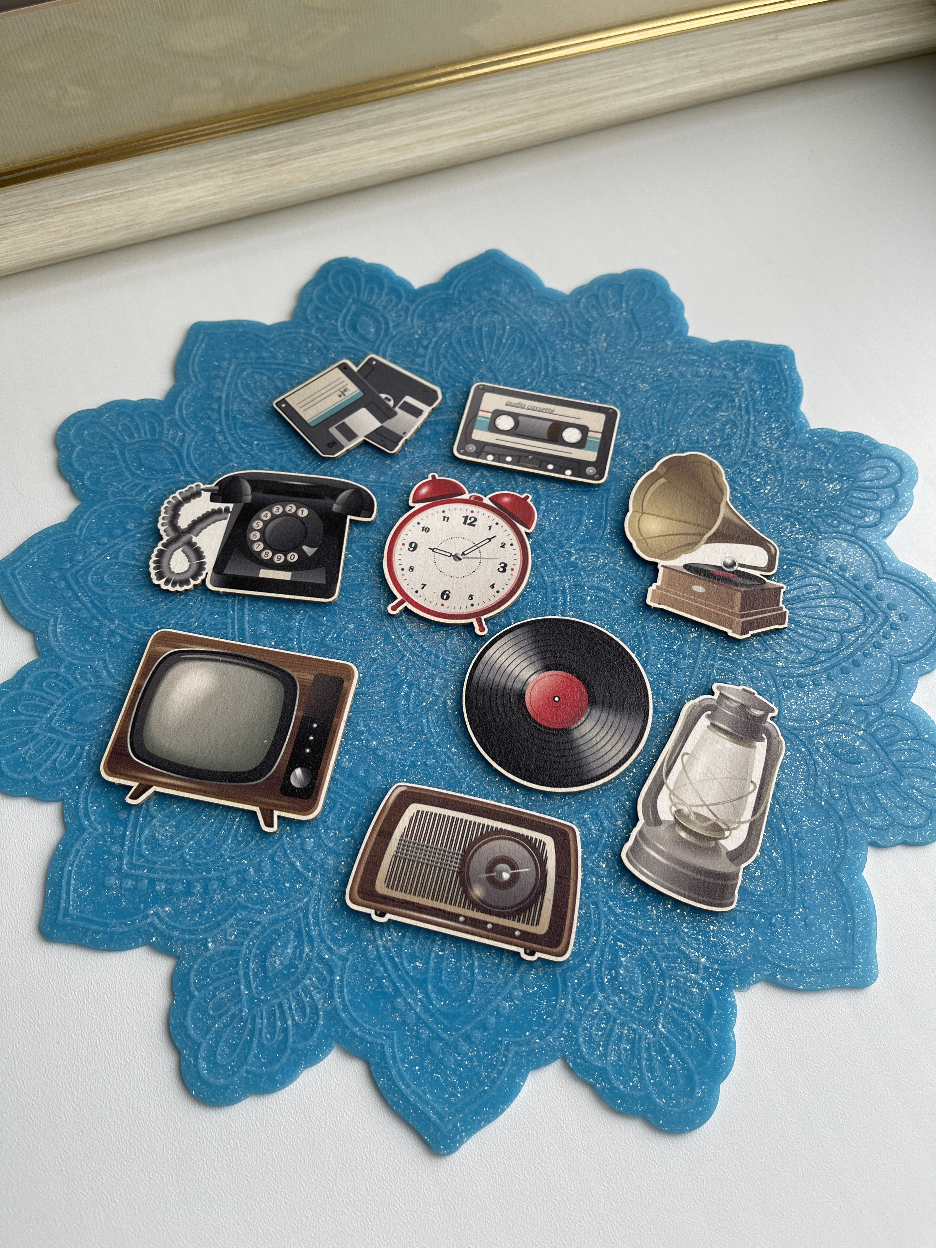 Цветной чипборд "Ретро"