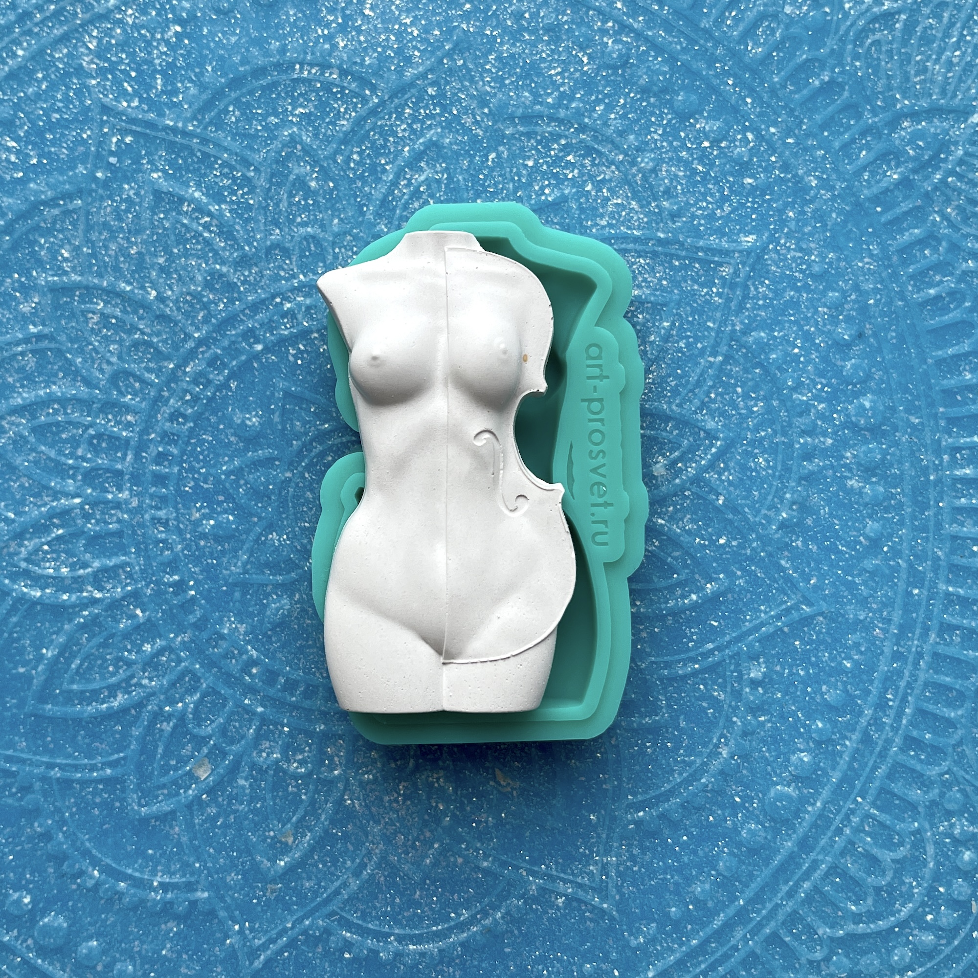 Молд "Женщина скрипка 1" (S)