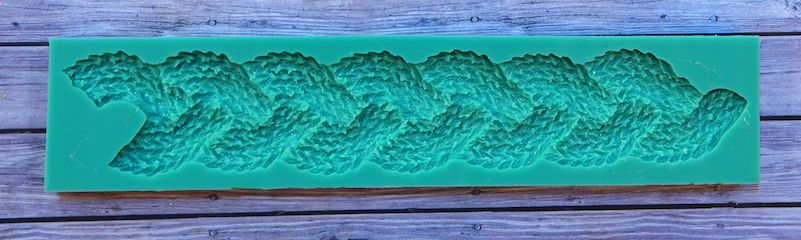 Молд "Бордюр вязанка 2" (XL)