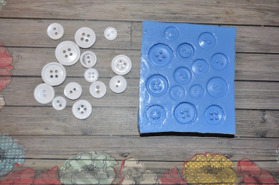Молд "Круглые пуговицы"