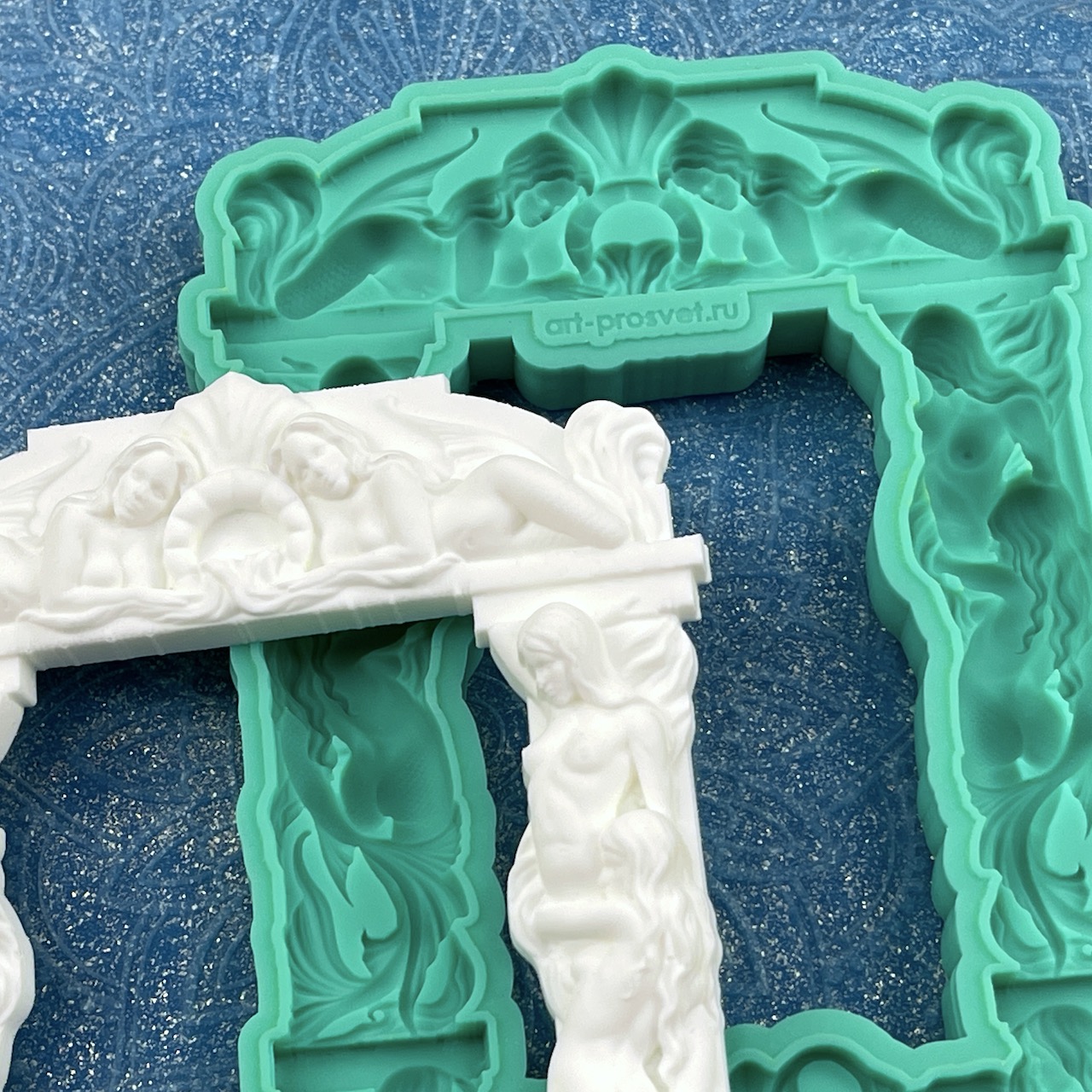 Молд рамка "Русалки" (XL)