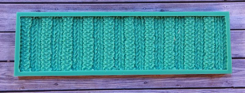 Молд "Бордюр вязанка 1"