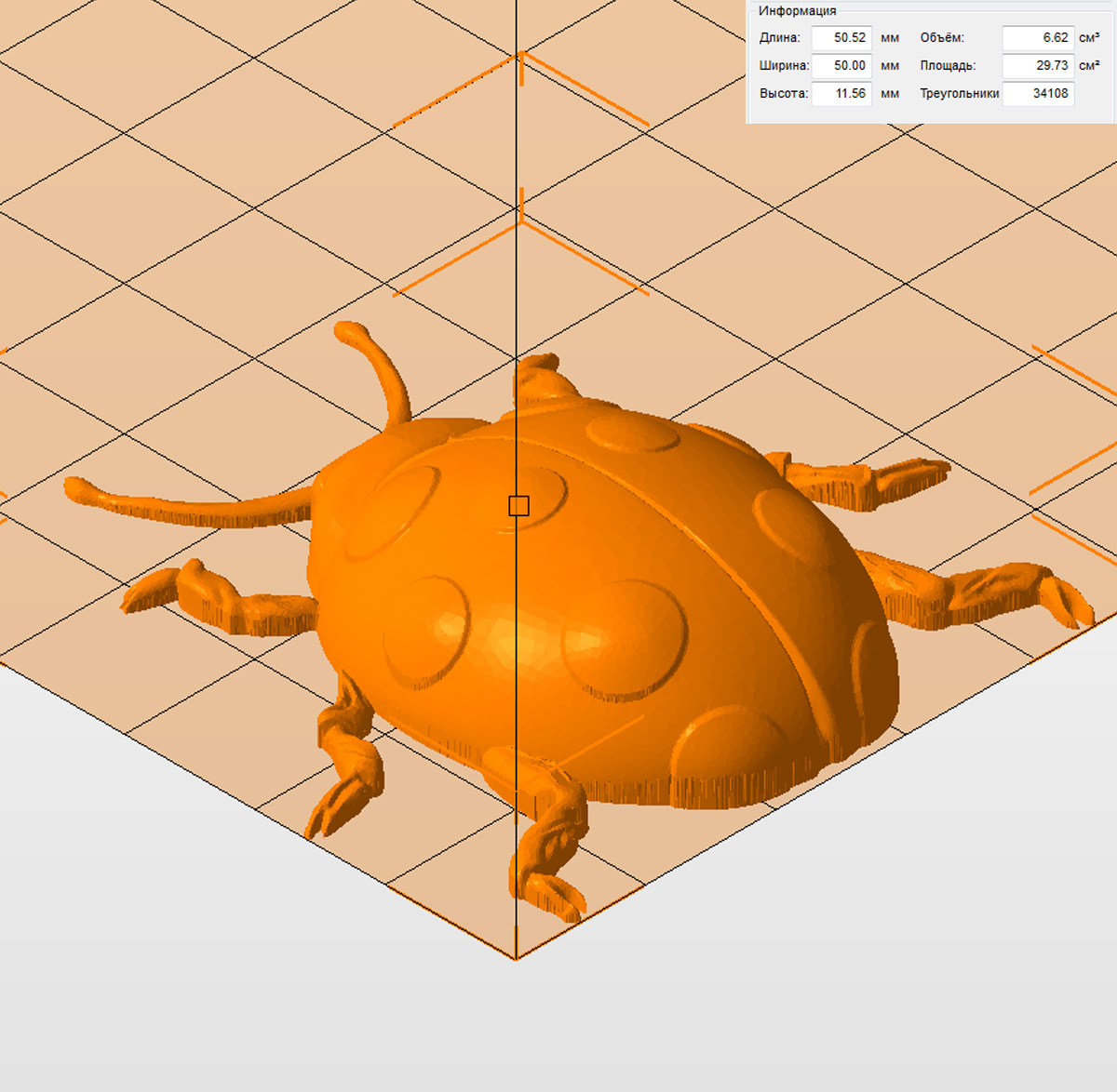 Молд "Жук 3" (S)