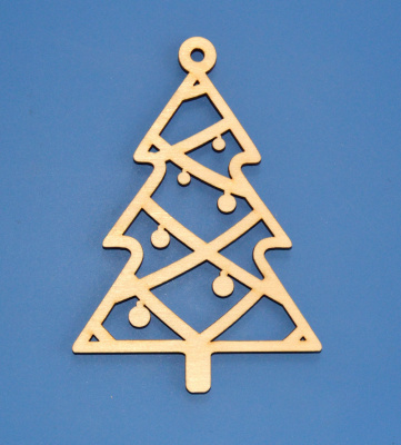 Деревянная заготовка "Ёлочная игрушка"