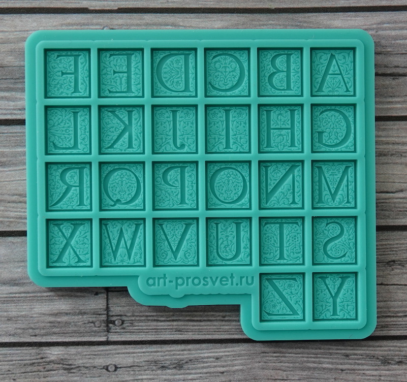 Молд "Готические буквицы латинского алфавита" (S)