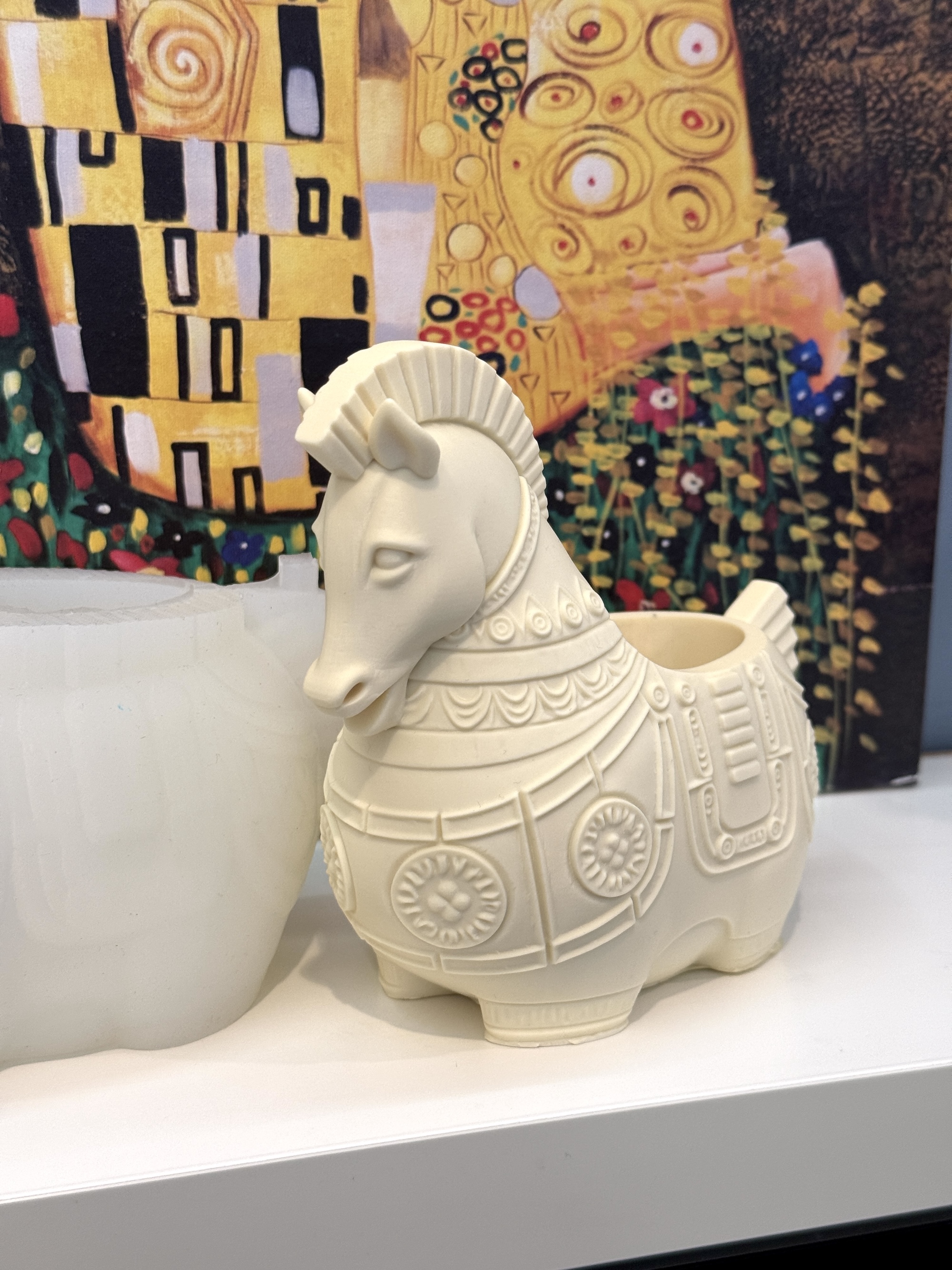 3D-молд "Кашпо-чарка Лошадка 1" (XL)