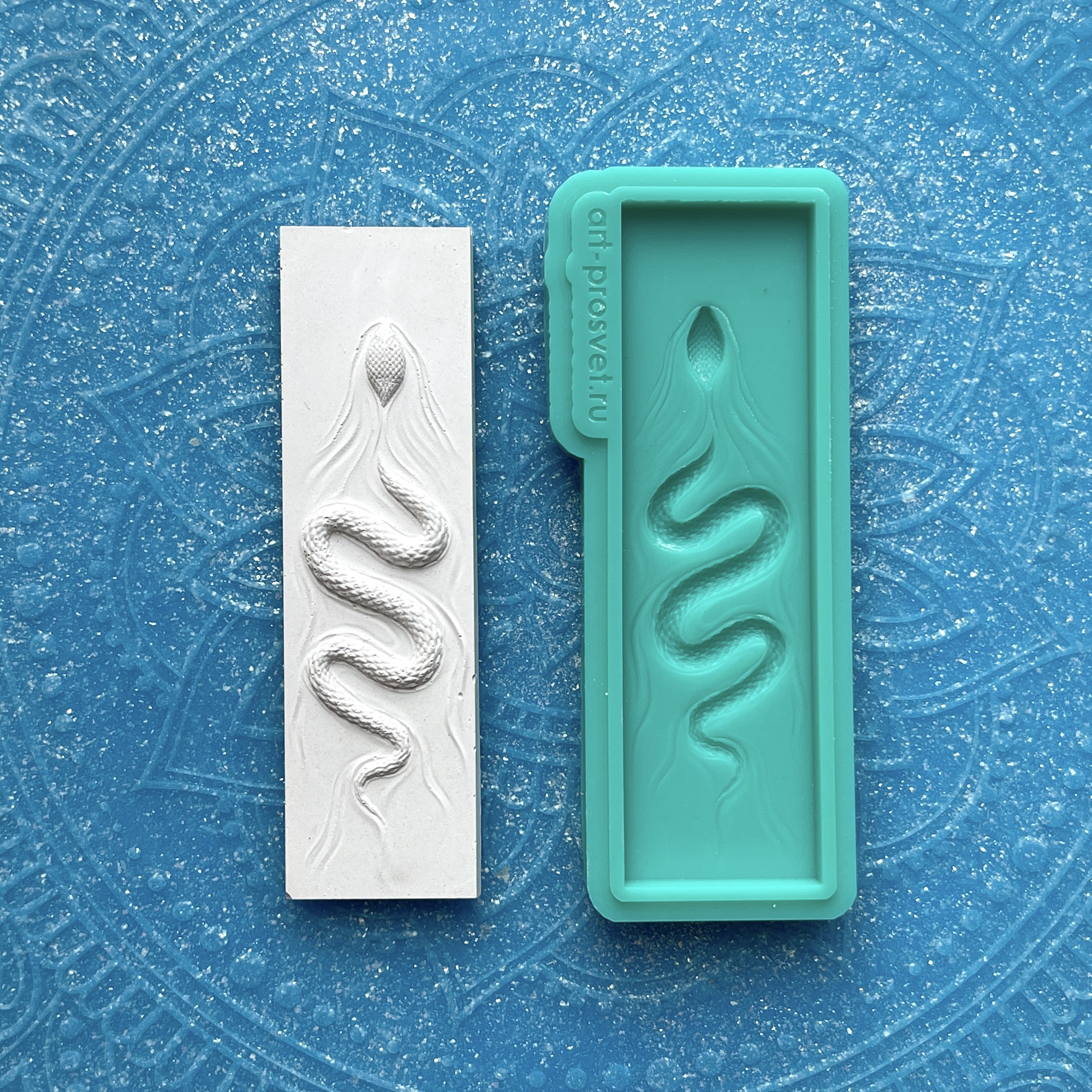 Молд "Плывущая змея" (M)