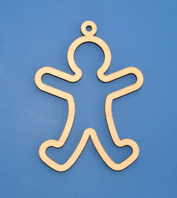 Деревянная заготовка "Ёлочная игрушка"