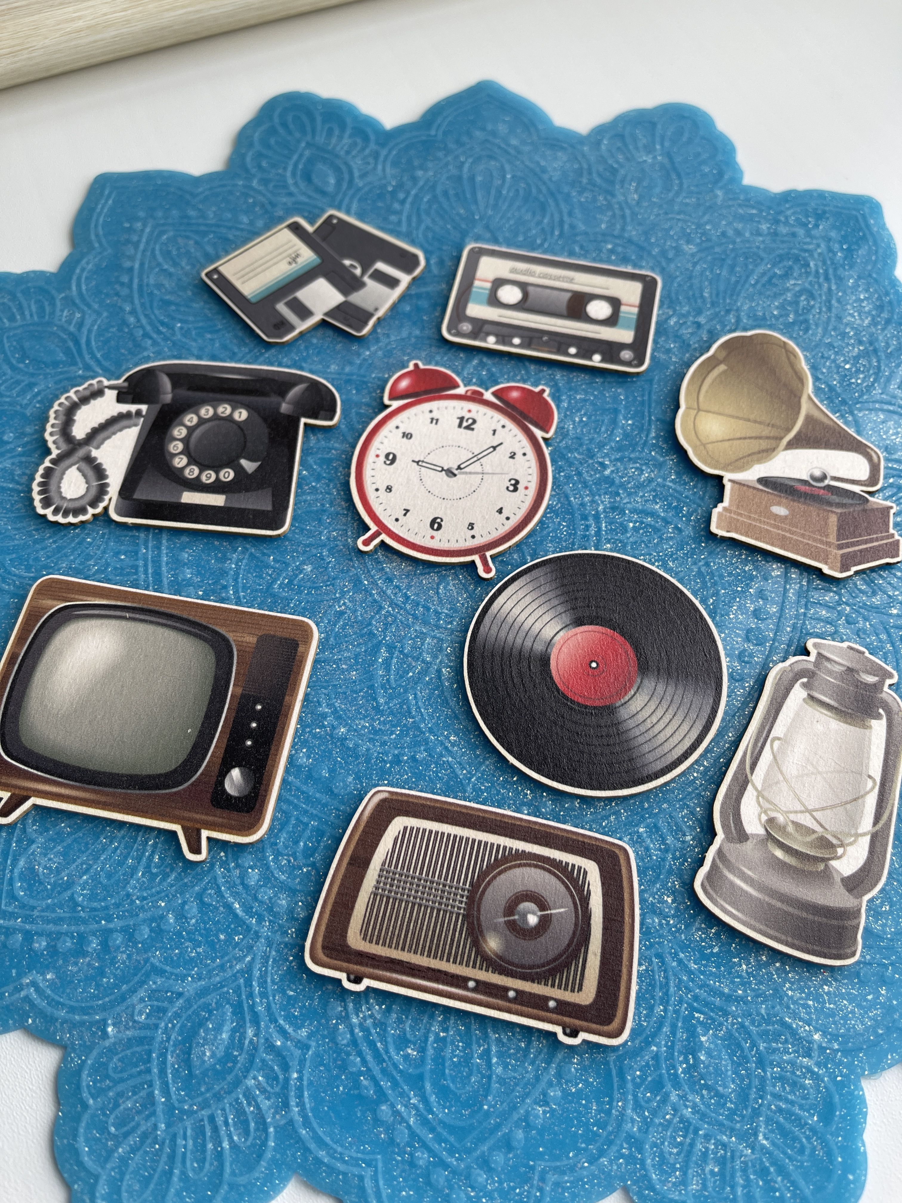 Цветной чипборд "Ретро"