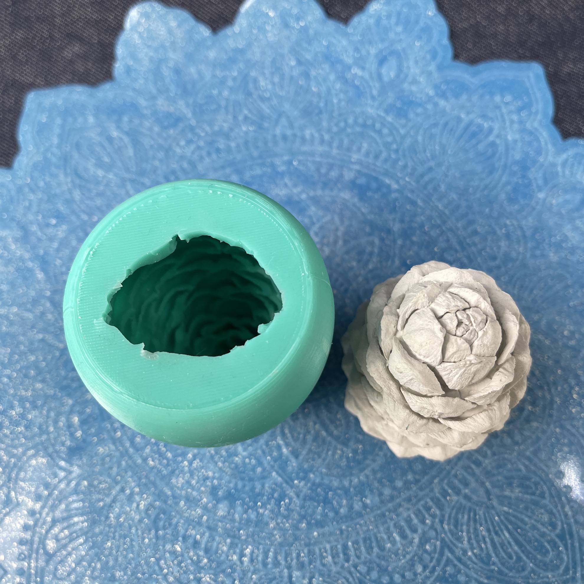 3D-молд "Кедровая шишка 1" (M)