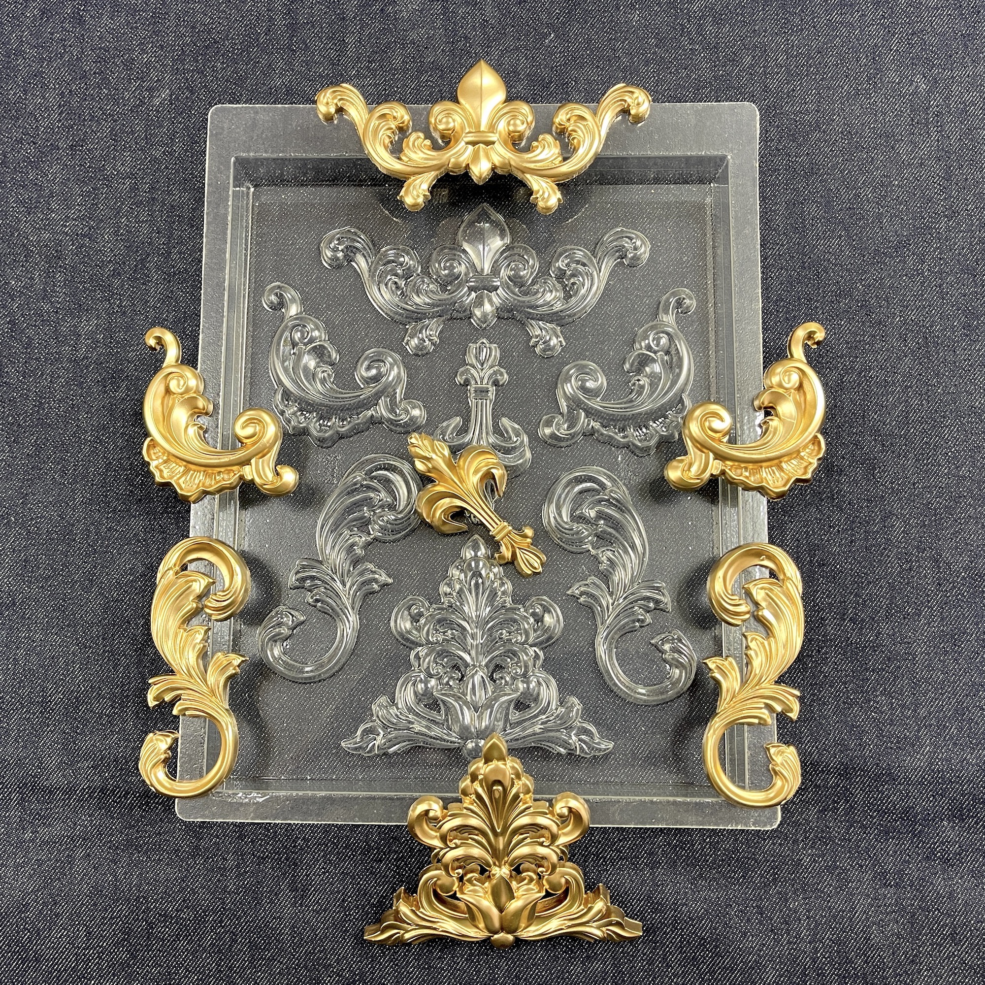 Пластиковая форма "Набор вензелей 2"