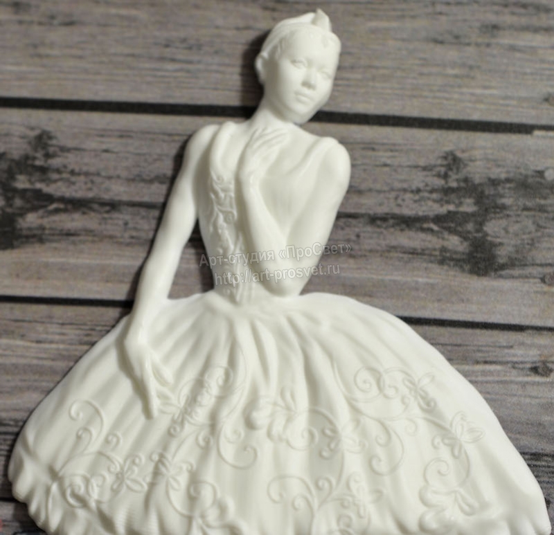 Молд "Ретро-балерина"