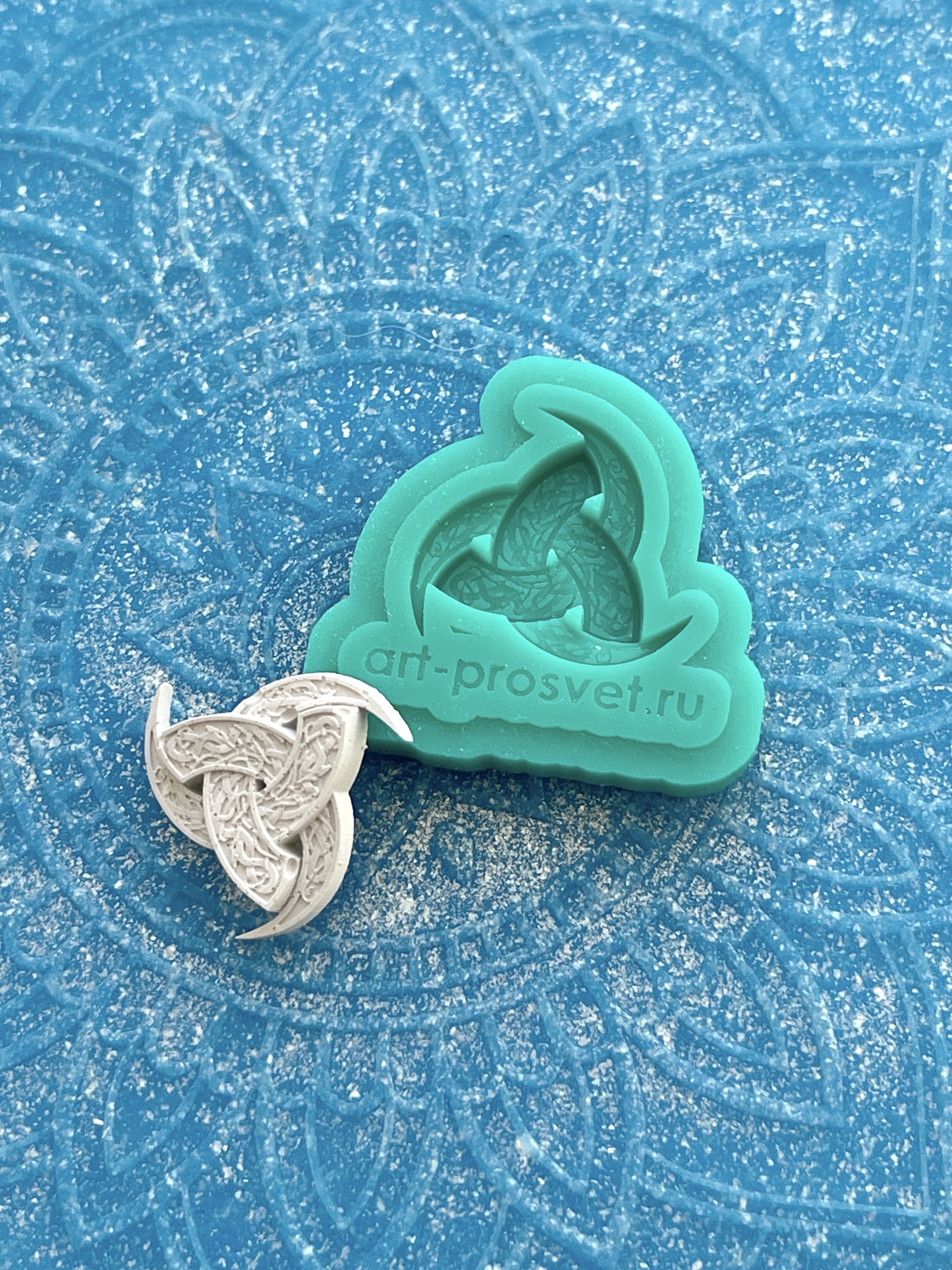 Молд "Кельтский узор" (XXS)