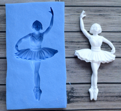 Молд "Фигурка балерины 1"