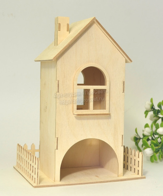 Деревянная заготовка "Чайный домик"