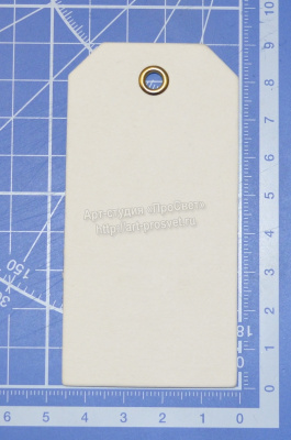 Набор тегов #2 с люверсом, 6 шт