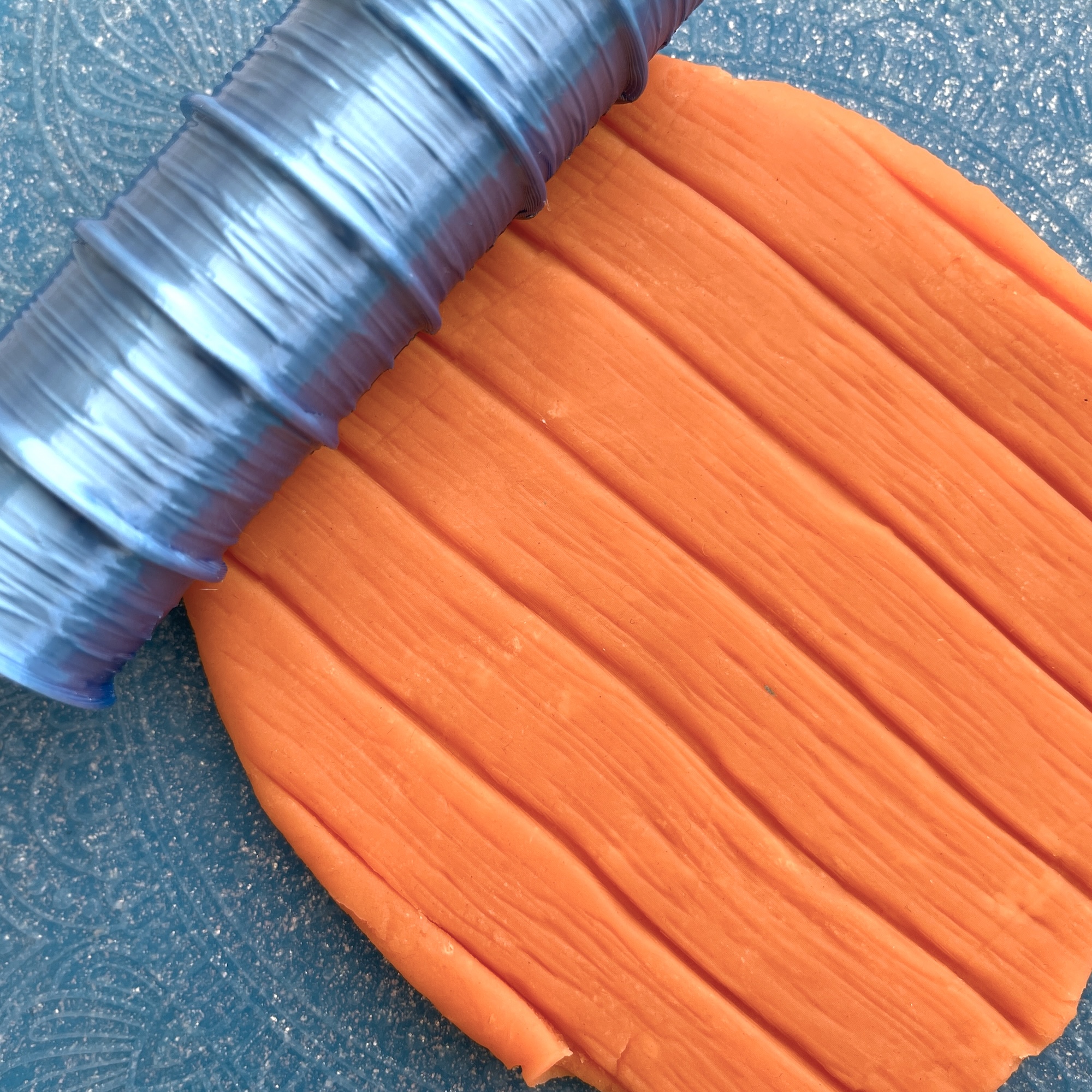 Текстурный ролик (скалка) "Доски 2" (L) OUT, площадь 100x100 мм