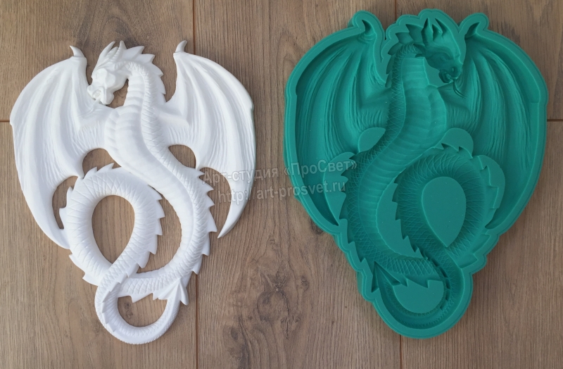 Молд "Дракон", (XXL)