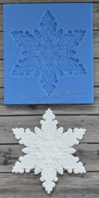 Молд "Снежинка 6"