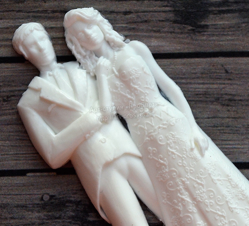 Молд "Свадебная пара" большая